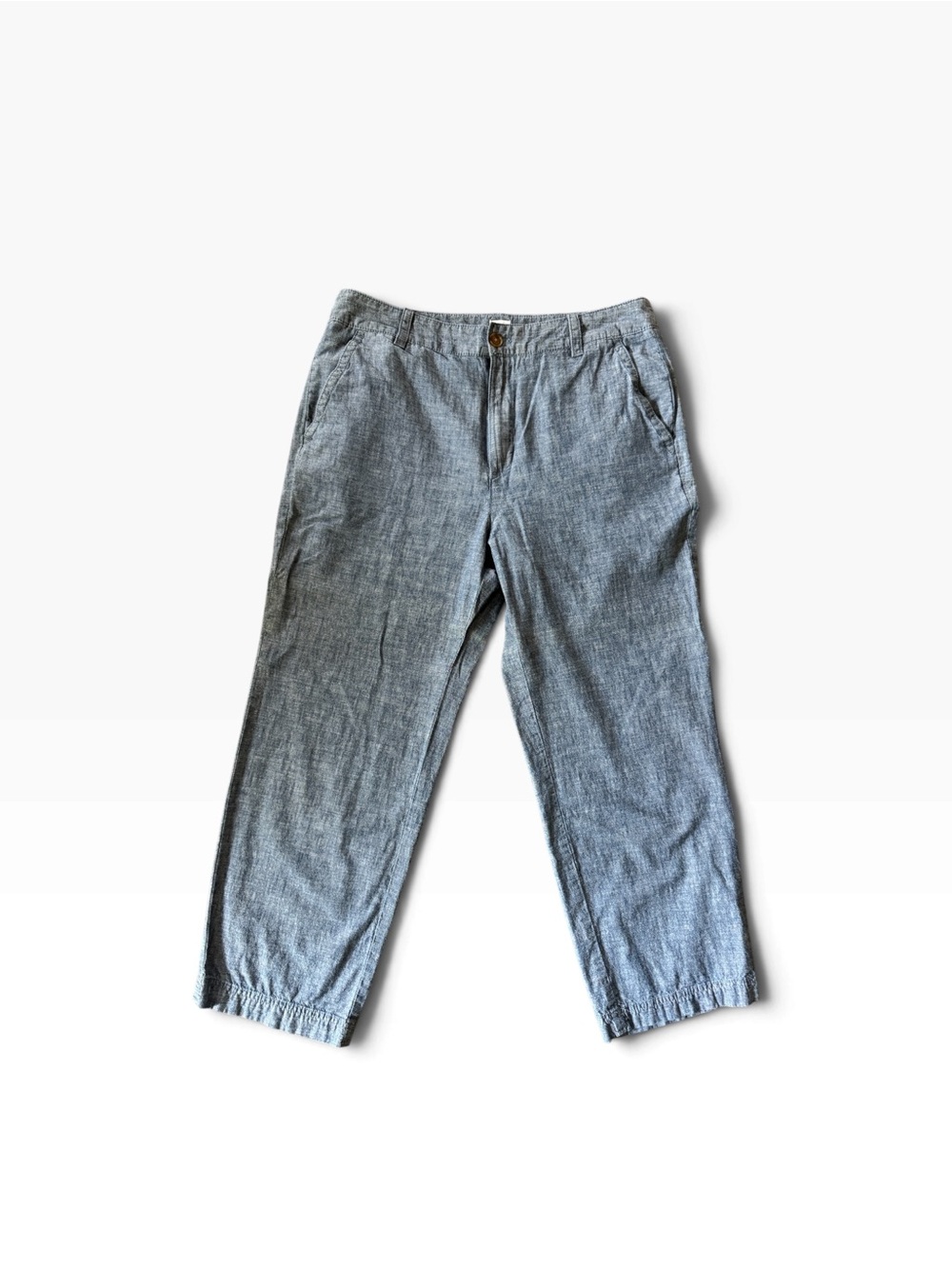 GAP Women's blue khaki girlfriend Pants - size 12